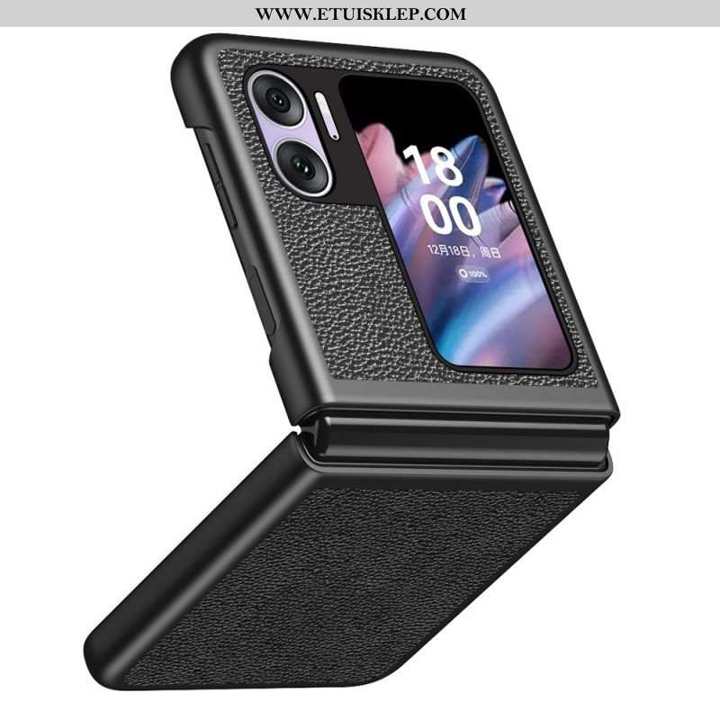 Etui do Oppo Find N2 Flip Etui Folio Sztuczna Skóra Liczi